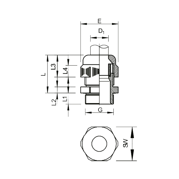 گلند PG21  ضد انفجار VTEC EX PG21 SW